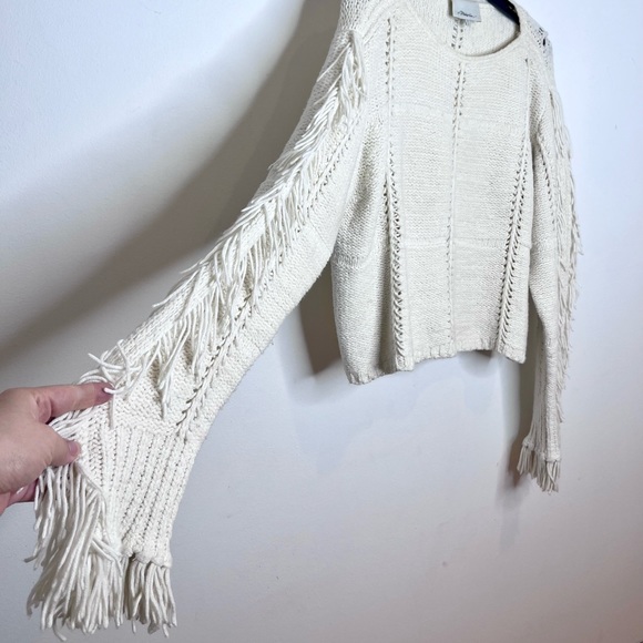 3.1 Phillip Lim Wool/Cashmere Blend Fringe Sweater - Picture 6 of 11